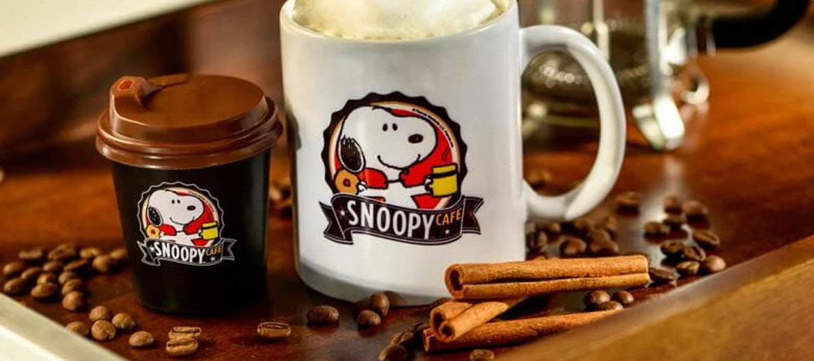 Cafeteria temática do Snoopy chega ao Brasil