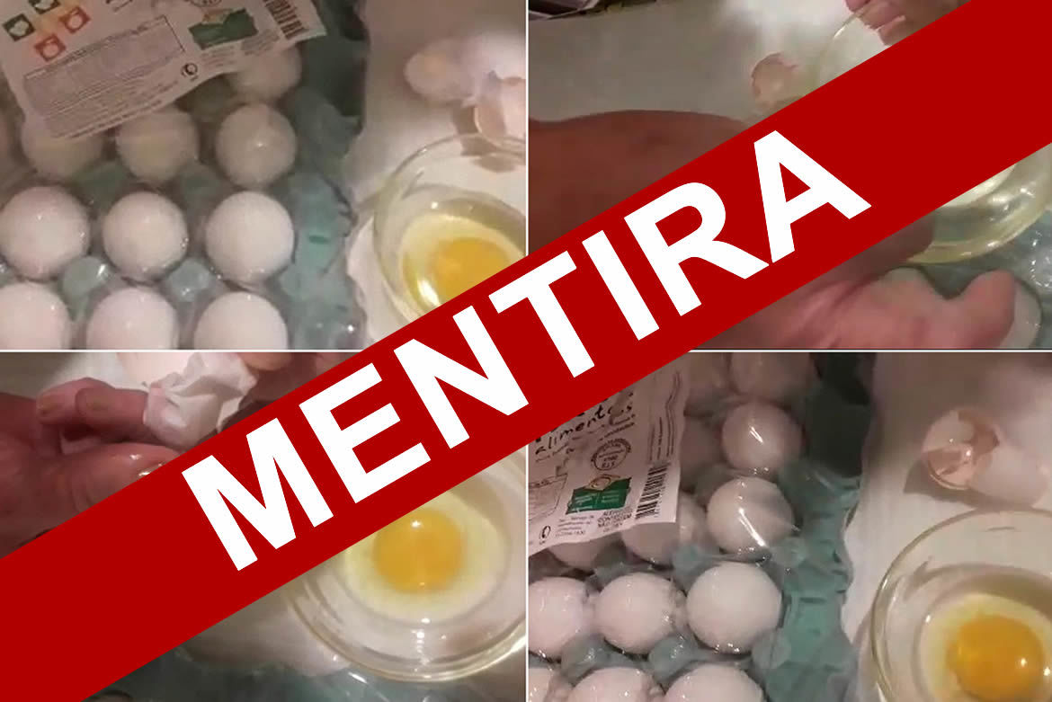 Ovos de plástico da China: É MENTIRA!