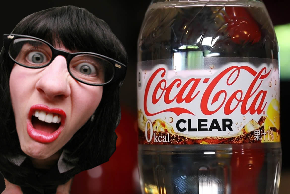 Coca-Cola lança refrigerante transparente