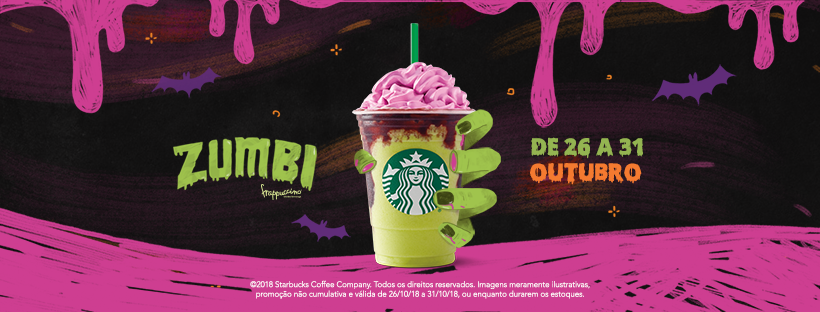 Starbucks lança Zumbi Frappuccino!