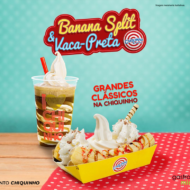 Novidade no Chiquinho Sorvetes: Banana Split e Vaca-Preta