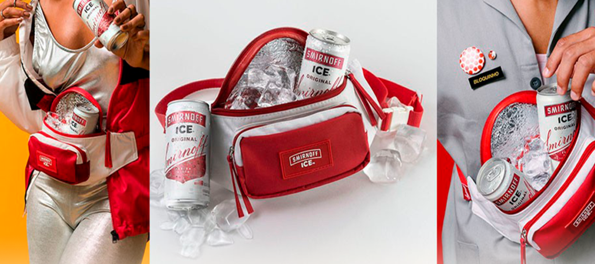 Smirnoff Ice lança pochete cooler para o Carnaval