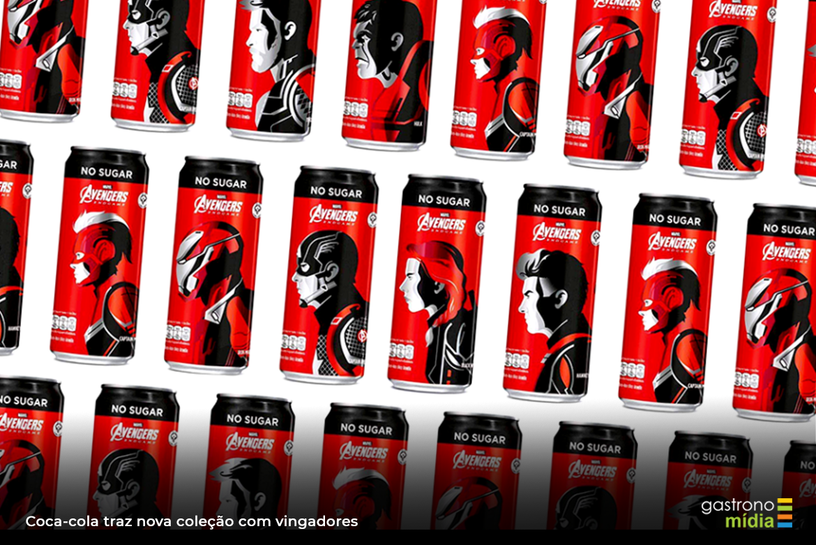 Vingadores + Coca-cola = Combinação perfeita!