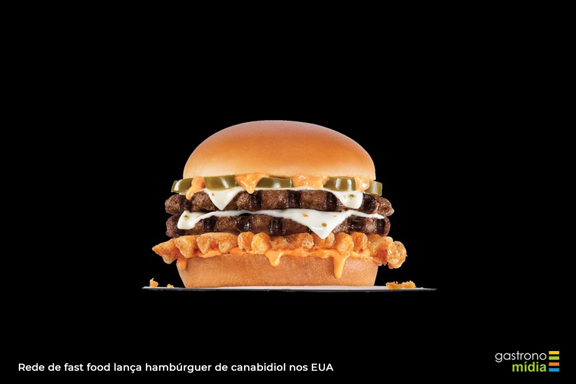 Rede de fast food lança hambúrguer de canabidiol nos EUA