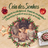 Shoppings transformam receitas de família em livro de Natal