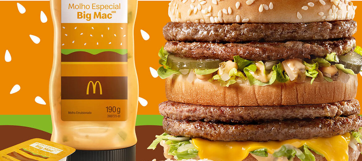 McDonald’s vai vender molho do Big Mac separadamente no Brasil